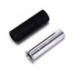 1pc aluminium hex empileur de cheveux hexagone style al empileurs de cheveux sp�cial mouche attachant ...