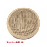 1pcs beige couvercle de haut - parleur de porte int�rieure beige et noir, remplacement de la grille, ...