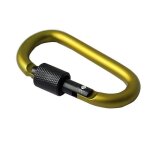 1pc extrieur escalade scurit crochet en alliage d'aluminium vis serrure sac a dos boucle pendaison ...
