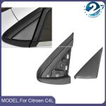 1pcs gauche plaque triangulaire vitres avant, gauche et droite, rtroviseur latral, panneau de couverture ...