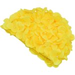 1pcs jaune bonnet de bain rtro pour femme motif floral?bonnet de bain, femelle, besoins de natation, ...