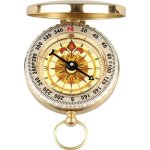 1pc poche de m�tal lumineux boussole montre style anneau trousseau pour camping ext�rieur randonn�e boussole ...