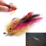 1pc truite arc - en - ciel saumon brochet streamer mouche pour p�che a la mouche attirail leurre artificiel ...