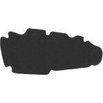 1x filtre a air mousse peugeot looxor 125 - 150cc 2002 - 2003 filtration moteur scooter moto