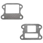 1x joint de pipe + 1x joint de clapet peugeot tkr trekker buxy speedfight 1 - 2 vivacity scooter 50cc ...