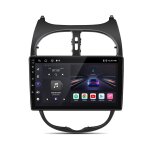 2 + 64g carplay 9''android13 android auto pour peugeot 206 2001 - 2008 wifi swc rds autoradios dab + ...