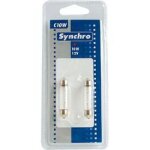 2 ampoules navette c10w 12v 10w 41mm