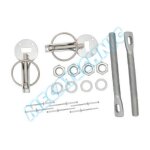 2 attaches métal racing pour capot 2 attaches métal racing pour capot