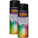 2 bombes de peinture belton spectral ral5004 bleu noir 400ml