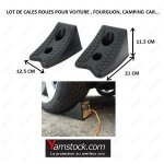 2 cales roues pour voiture , fourgon , camping car 2 cales roues pour voiture , fourgon , camping car