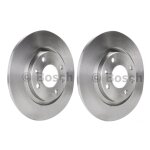 2 disques de frein bosch 0986479515