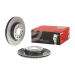 2 disques de frein brembo xtra vernis uv 09. 9167. 1x