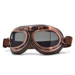 Model 2 lunettes de moto rétro vintage classiques, lunettes de casque pour harley pilot steampunk atv ... Model 2 lunettes de moto rétro vintage classiques, lunettes de casque pour harley pilot steampunk atv ...