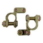 2 mini pinces colliers batteries voiture universel connecteurs clips 6v 12v