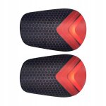 2 mini protge - tibias de football, protge - jambes, equipement de football, 12 cm x 8 cm