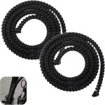 2 pack 38 inch scooter spiral cable protector sleeving flexible cable protection sleeve cable protector ...
