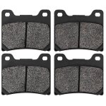 2 pair 88 plaquettes de frein avant et arrire de moto, pour yamaha fj 1100 fj1100 bulldog 1100 1984 ...