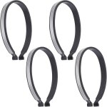 2 paires serre pantalon velo, pince pantalon velo, pinces a v�lo r�fl�chissantes, universel abs sangle ...