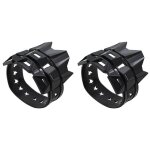 2 pcs black silencieux d'�chappement de moto tuyau bouclier protecteur pour sx sxf xc xcf excf excw xcfw ...