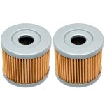 2 pcs filtre a huile pour hyosung, gt250, ight250, 2003 - 2014, gt250r, ight250r, 2005 - 2014, gv125, ...