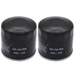 2 pcs filtre a huile pour moto, pour cagiva v raptor 2 / 3 650 navigateur 1000 1000 - 2000 xtra raptor ...