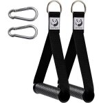 2 pcs de poign�es de r�sistance poign�e de tirage musculation accessoire pour machine smith bande de ...