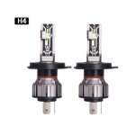 2 pices 30000lm e2 canbus led phare h4 h7 h11 avant de la voiture led ampoules de phare antibrouillard ...