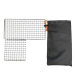 2 pièces en plein air camping pot support carré 304 en acier inoxydable barbecue maille grille maille ... 2 pièces en plein air camping pot support carré 304 en acier inoxydable barbecue maille grille maille ...