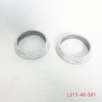 2 pieces bague d'�tanch�it� pour syst�me d'�chappement de voiture, accessoire pour mazda 6 2002  2012 ...