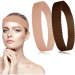 2 pièces bandeau de perruque en silicone, bandeau de cheveux antidérapant, bande perruque elastique, ... 2 pièces bandeau de perruque en silicone, bandeau de cheveux antidérapant, bande perruque elastique, ...