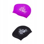 2 pi�ces de bonnets de bain en silicone souple pour la piscine