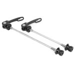 2 pices brochettes de moyeu de roue de vlo vtt axe de vlo de route levier de brochette  dgagement ...