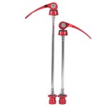 2 pices brochettes de moyeu de roue de vlo vtt axe de vlo de route levier de brochette  dgagement ...