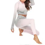 2 pièces femmes yoga vêtements ensemble soutien - gorge gilet hauts pantalon taille haute sport pantalon ... 2 pièces femmes yoga vêtements ensemble soutien - gorge gilet hauts pantalon taille haute sport pantalon ...