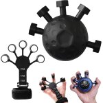2 pices finger grip strengthener boules d'exercice a la main hand grip musculation balle de prhension ...