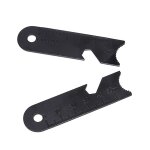 2 pi�ces grattoir en m�tal magn�sium silex grattoir pierre allume - feu briquet en plein air survie camping ...