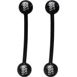 2 pices haltres gonflables haltres gonflables accessoires interactifs de sport de fte haltres gonflables ...