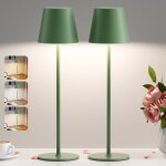 2 pièces lampe de table led sans fil, 3 température de couleur, intensité variable, lampe de chevet tactile ... 2 pièces lampe de table led sans fil, 3 température de couleur, intensité variable, lampe de chevet tactile ...
