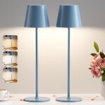 2 pièces lampe de table led sans fil, 3 température de couleur, intensité variable, lampe de chevet tactile ... 2 pièces lampe de table led sans fil, 3 température de couleur, intensité variable, lampe de chevet tactile ...
