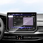 [2 pieces] screen protector compatible with vw golf 8. 5 variant 2024 2025 gps pet protected screen 12. ...