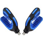 2 pieces u rest butt pod rod rest carp fishing rod holder head rest for all types of fishing rod (blue) ...