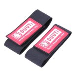 2 pi�ces v�lo r�fl�chissant cheville clips sangle jambe bande bande en plein air cyclisme pantalon bandes ...