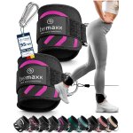 2 sangles de cheville pour musculation + guide e - book poids de chevilles taille unique, exercices tirage ...