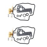 2 sets kit de rparation de carburateur de moto, pour yamaha virago xv535 xv535s xv 535 xv 535 s 1988 ...
