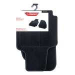 2 tapis avant universels moquette noire contact