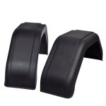 2 x garde - boue pour remorque 200 x 680 mm