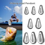 20 - 100g plomb sinke engins de pche poids 20 - 100g multiples choix poulet coeur tongxin pendentif ...