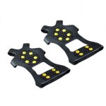 20 * 12cm crampons antidrapants chaussures glace traction crampons 20 crampons acier(m, 1 paire)