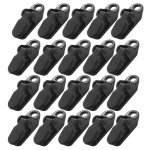 20 pcs auvent auvent pince bche clip snap toile ancre pince caravane mchoire grip pige serrer outil ...