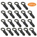 20 pices de pinces de plomb arrire de pche, tube de verrouillage, manchons de poids de conversion, ...